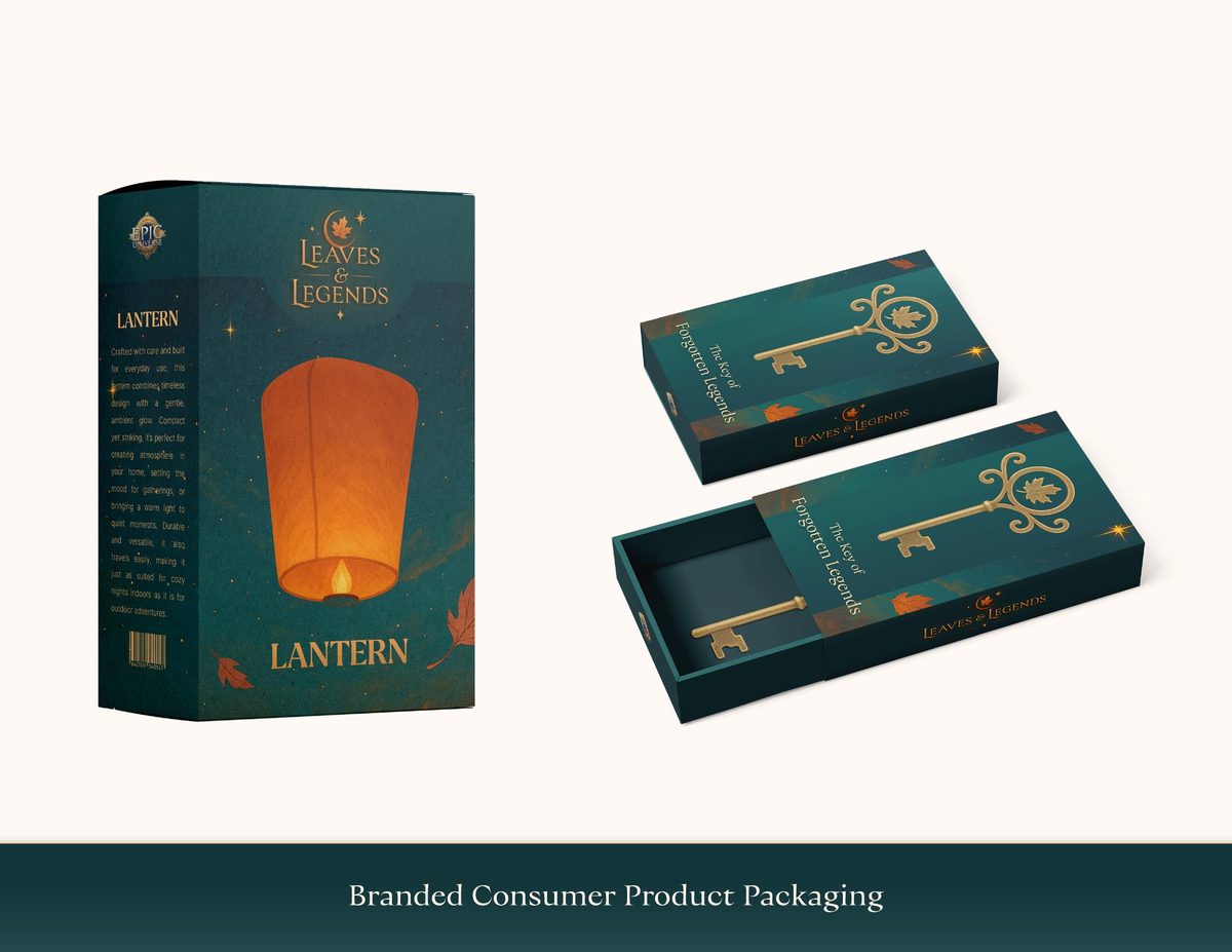 Branded consumer product packaging