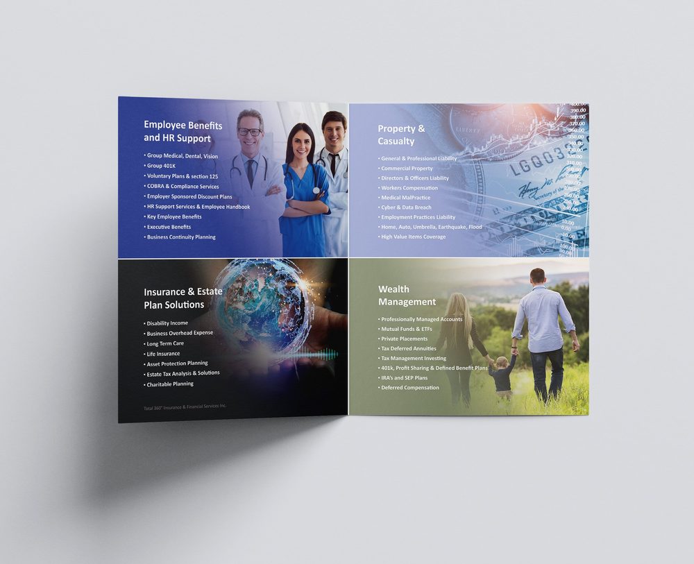 Total 360 Brochure — Inside Spread